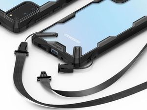 Ringke Etui Fusion X do Samsung Galaxy S20 Black uniwersalny 4