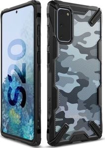 Ringke Etui Fusion X do Samsung Galaxy S20 Camo Black uniwersalny 2