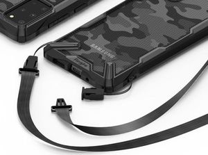 Ringke Etui Fusion X do Samsung Galaxy S20 Plus Camo Black uniwersalny 5