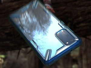 Ringke Etui Fusion X do Samsung Galaxy S20 Space Blue uniwersalny 7