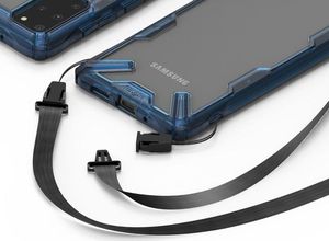 Ringke Etui Fusion X do Samsung Galaxy S20 Plus Space Blue uniwersalny 4