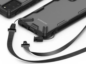 Ringke Etui Fusion X do Samsung Galaxy S20 Plus Black uniwersalny 4