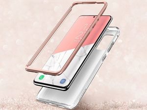 Supcase Etui Cosmo Galaxy S20 Plus Marble Pink 5