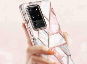 Supcase Etui Cosmo Galaxy S20 Ultra Marble Pink 3