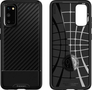 Spigen Etui Spigen Core Armor do Samsung Galaxy S20 Black uniwersalny 4