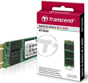 Dysk SSD Transcend MTS600 32 GB M.2 2260 SATA III (TS32GMTS600) 1