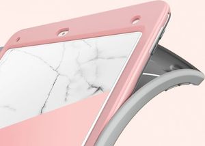 Etui na tablet Supcase Etui Supcase Cosmo Full-body do Apple iPad 10.2 2019 (7Gen) Marble Pink uniwersalny 5