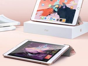Etui na tablet Supcase Cosmo Lite do Apple iPad 10.2 2019 (7Gen) różowe 6