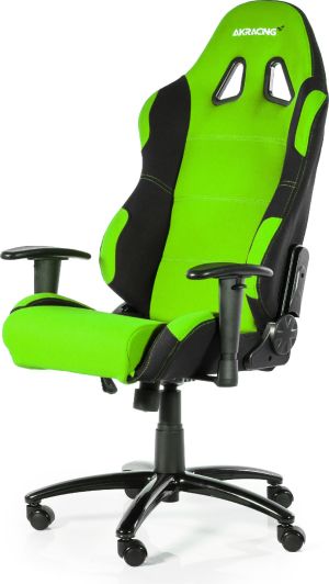 Fotel AKRacing Prime Zielono-czarny (AK-K7018-BG) 2