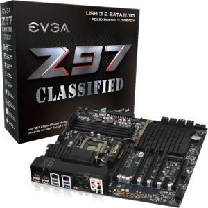 Płyta główna EVGA Z97 Classified, Z97, DualDDR3-2666, SATA3, 2xminiDispalPort, 2xGBLAN, E-ATX, 4xUSB3.0 (152-HR-E979-KR) 1