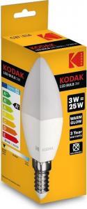 Kodak Żarówka LED C37 E14 200lm Warm White 3W/25W 1