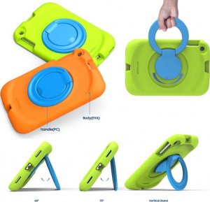 Etui na tablet Samsung GP-FPT515AMAGW Galaxy Tab A 10.1" Kids Cover Green 4