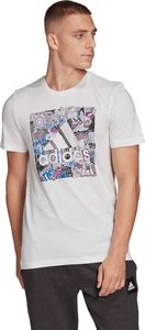 Adidas Koszulka męska Doodle BOS biała r. M (FN1752) 1