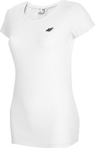 4f Koszulka damska NOSH4-TSD001 biała r. XS 1