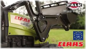 Falk Traktor na pedały Claas Arion 430 z łyżką i przyczepką 1040AM Zielony 5