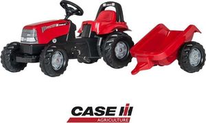 Rolly Toys rolyKid traktor na pedały Case z przyczepką 8