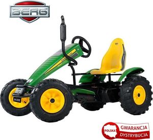 Berg BERG Gokart na pedały John Deere BFR Pompowane koła od 5 lat do 100 kg 1