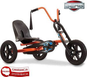 Berg BERG Trójkołowy gokart na pedały Choppy Pompowane koła 3-8 lat do 50 kg 1