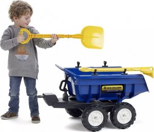 Falk Traktor na pedały New Holland + akcesoria niebieski 3