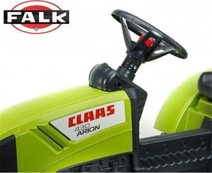 Falk FALK DUŻY Traktor na Pedały CLAAS Przyczepa 4