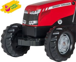 Rolly Toys Traktor na pedały Massey Ferguson z przyczepką 14