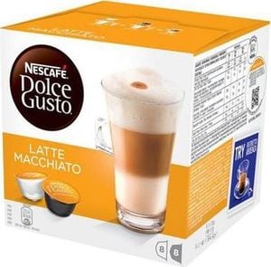 Nescafe NESCAFE Kawa w kapsułkach DOLCE GUSTO LATTE MACCHIATTO, opakowanie 16 sztuk 1