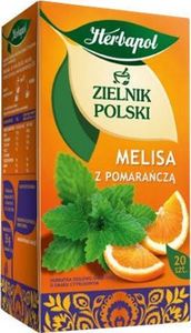 Herbapol HERBAPOL Herbata melisa z pomarańczą, opakowanie 20 sztuk 1