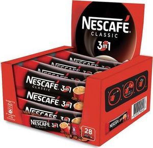 Nescafe NESCAFE Kawa rozpuszczlna CLASSIC 3w1, 28 sztuk 1