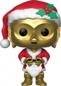 Figurka Funko Pop POP Bobble: Star Wars: Holiday Santa C-3PO 1