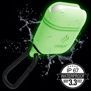 Catalyst Etui ochronne Waterproof Fluorescent do AirPods 1/2 zielone 2