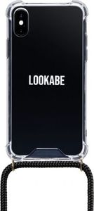 Lookabe LOOKABE Crossbody Phone Clear Case Black | iPhone X / Xs 1