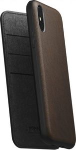 Nomad NOMAD Folio Leather Rugged Rustic Brown | iPhone Xr 1