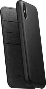 Nomad NOMAD Folio Leather Rugged Black | iPhone Xs Max 1