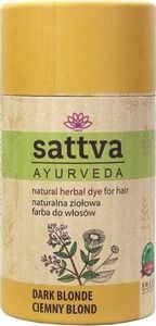Sattva SATTVA_Natural Herbal Dye for Hair naturalna ziołowa farba do włosów Dark Blonde 150g 1