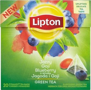 Lipton LIPTON_Green Tea herbata zielona Jagoda i Goji 20 torebek 28g 1