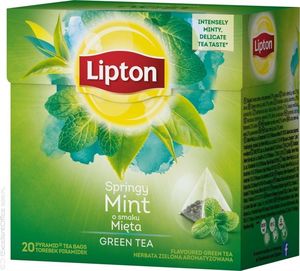 Lipton LIPTON_Green Tea zielona herbata Mięta 20 torebek 32g 1