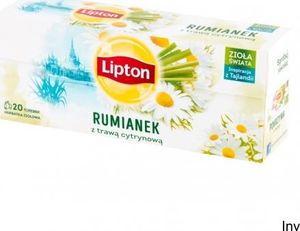 Lipton LIPTON_Herbata ziołowa Rumianek z Trawą Cytrynową 20 torebek 20g 1