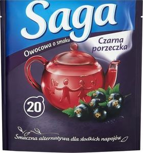 Saga SAGA_Herbata owocowa Czarna Porzeczka 20 torebek 1