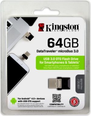 Pendrive Kingston 64GB (DTDUO3/64GB) 5