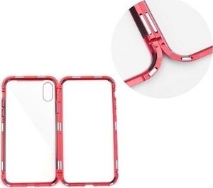 Etui Magneto Samsung A51 A515 czerwony/red 360 protection, magnetyczne 2