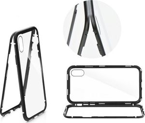 Etui Magneto Samsung A51 A515 czarny/black 360 protection, magnetyczne 3