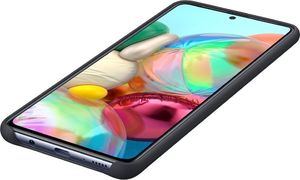 Samsung Etui Silicone Cover Galaxy A71 czarne  (EF-PA715TB) 4