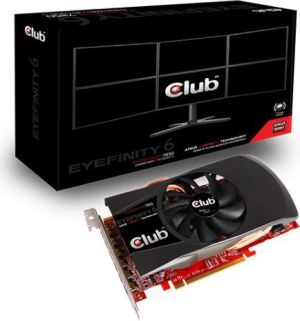 Karta graficzna Club 3D Radeon HD7850 Eyefinity 6, 2GB GDDR5 (256 Bit), 6xmini DisplayPort (CGAX-7856M6) 1