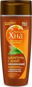 Fitocosmetics Odmładzający szampon z henną z efektem biolaminowania dla włosów farbowanych i zniszczonych 270ml 1