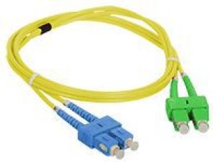 Alantec FO Patch cord SC/APC-SC duplex SM 9/125 3.0m (FOC-SCASC-9SMD-3) 1