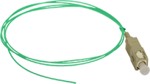 Alantec FO Pigtail MM OM3 1G 50/125 wtyk SC dł. 2 m (FOI-SC-5MM-2-3) 1