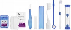 Feelo Feelo zestaw ortodotyczny w kosmetyczce niebieski 2