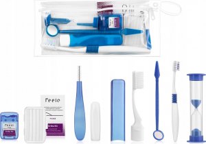 Feelo Feelo zestaw ortodotyczny w kosmetyczce niebieski 3