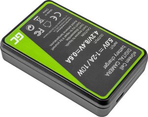 Ładowarka do aparatu Green Cell Ładowarka VW-BC10 Green Cell do Panasonic VWVBT190 HC-250 HC-V130 HC-V510 HC-V770 HC-W580 HC-WX970 2