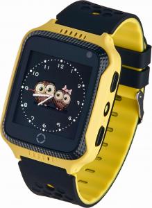 Smartwatch Garett GPS Junior 2 Czarno-żółty  (JUNIOR_ZOLT) 1